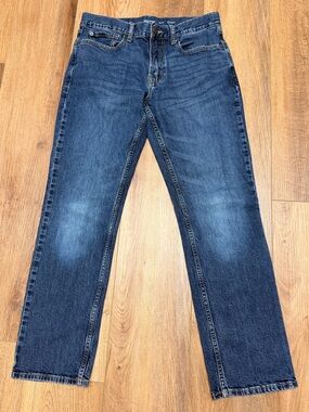 Old Navy Built-In Flex Jeans Men’s 30x30 Dark Wash Straight Leg Denim